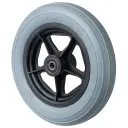 A88.250 Wheel series 250mm grey polyurethane on polypropylene centre 12mm bore hub length 54mm ball bearings 50kg