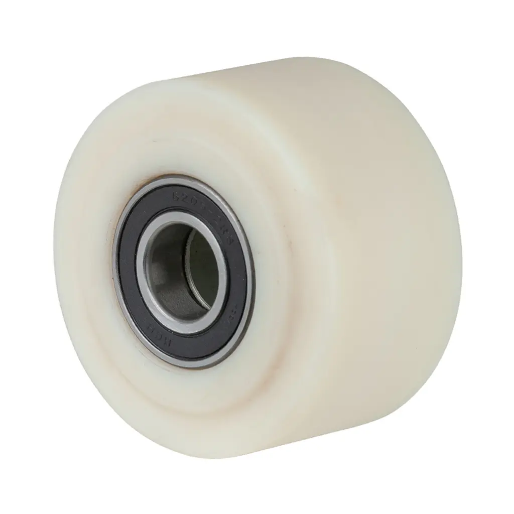 B16.100 Wheel series 100mm cast nylon 25mm bore hub length 60mm ball bearing 1500kg