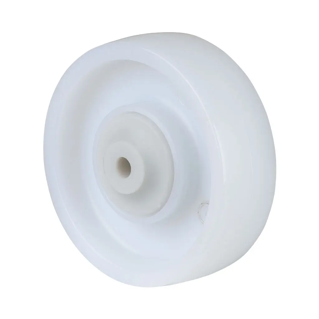 B15.105 Wheel series 100mm nylon 8mm bore hub length 40mm single ball bearing 330kg