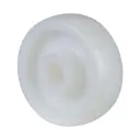 A90.108 Wheel series 100mm nylon 15mm bore hub length 44mm plain bearing 400kg