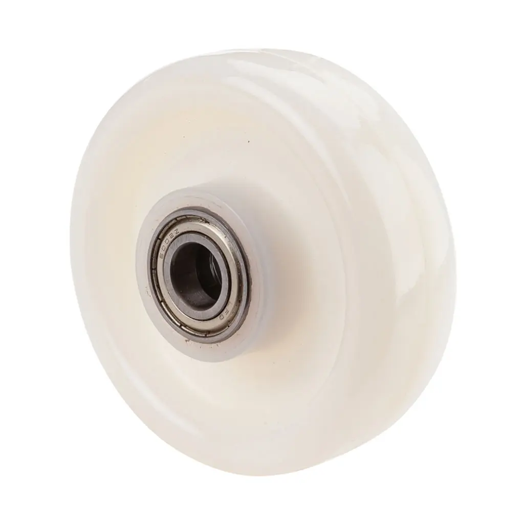 B15.106 Wheel series 100mm nylon 15mm bore hub length 40mm ball bearing 300kg