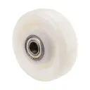 B15.107 Wheel series 100mm nylon 15mm bore hub length 40mm ball bearing 450kg