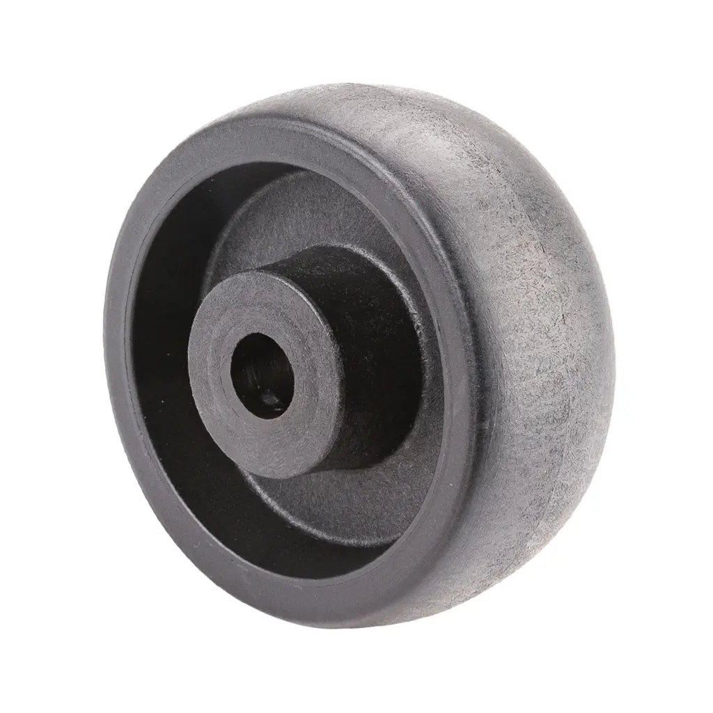 B22.081 Wheel series 80mm heat resistant fibre glass reinforced polyamide (-30°C - +280°C) 12mm bore hub length 40mm plain bearing 100kg