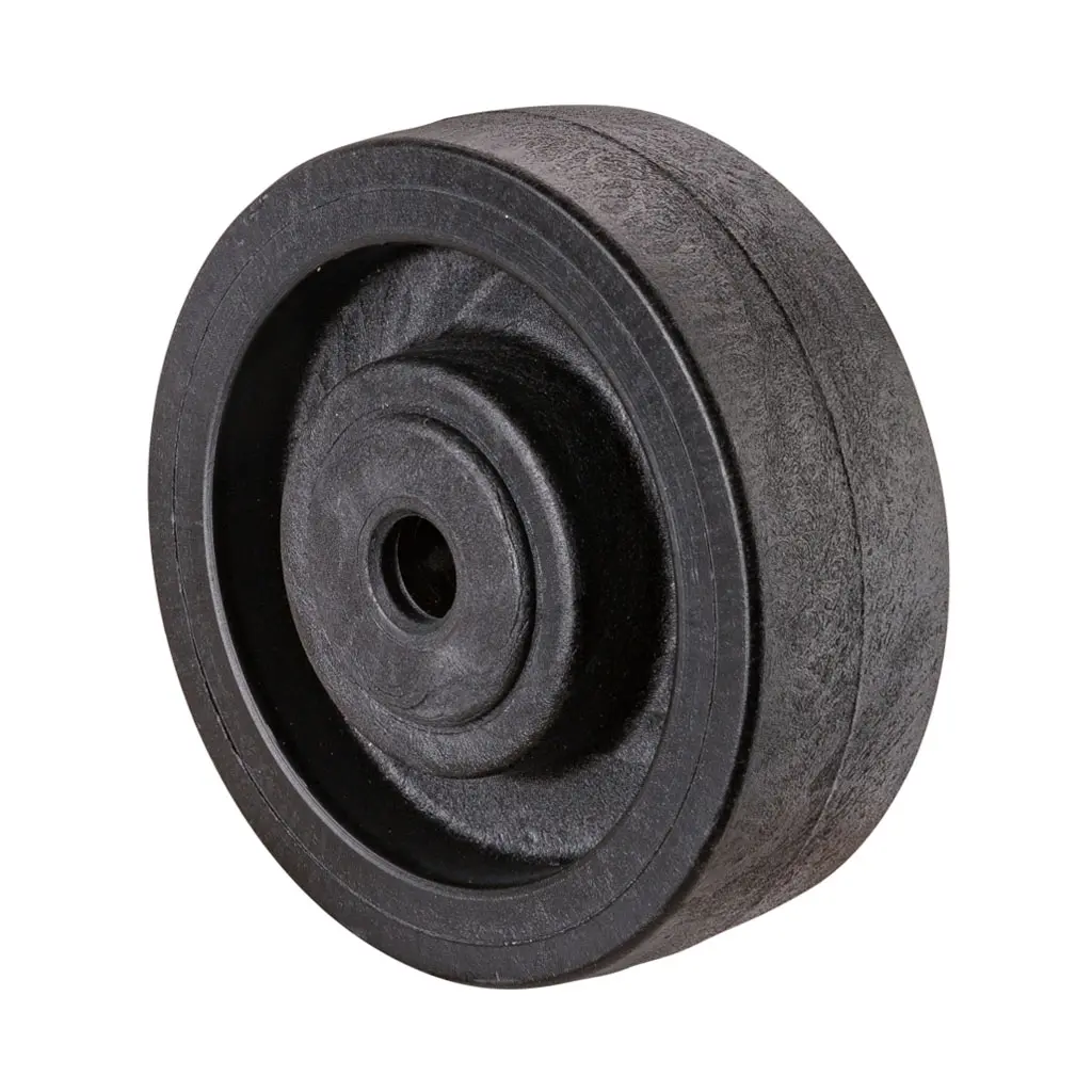 B22.101 Wheel series 100mm heat resistant fibre glass reinforced polyamide (-30°C - +280°C) 12mm bore hub length 40mm plain bearing 250kg