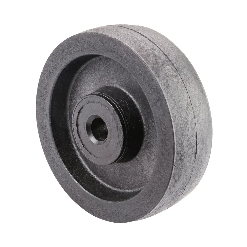 B22.125 Wheel series 125mm heat resistant fibre glass reinforced polyamide (-30°C - +280°C) 15mm bore hub length 48mm plain bearing 300kg