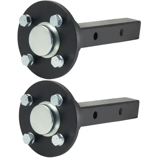 Set of 2 - Hub & Stub axle 4/100 M12stud 40x40 High speed (waterproof)