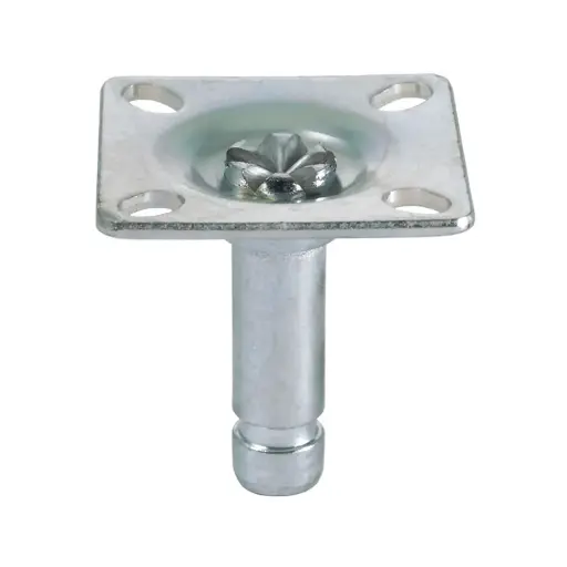 38x38mm Top plate fitting for twin wheel castor