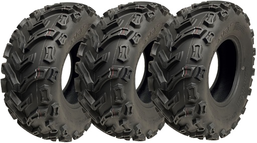 Set of 3 - 24x9.00-11 6pr Wanda Longhorn P3128 ATV tyre TL