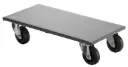 300x600mm Dolly - 100mm black rubber castors - 250kg capacity 