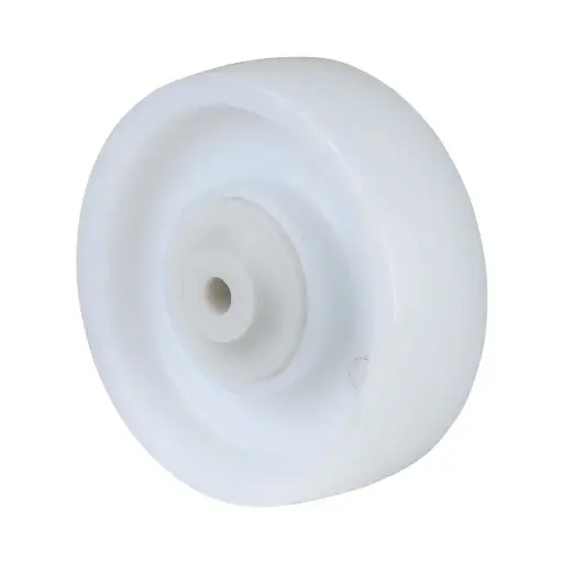 B15.105 Wheel series 100mm nylon 8mm bore hub length 40mm single ball bearing 330kg