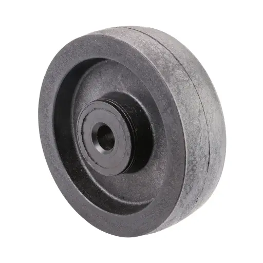 B22.125 Wheel series 125mm heat resistant fibre glass reinforced polyamide (-30°C - +280°C) 15mm bore hub length 48mm plain bearing 300kg