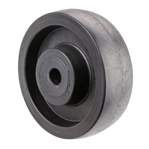 B22.160 Wheel series 160mm heat resistant fibre glass reinforced polyamide (-30°C - +280°C) 20mm bore hub length 58mm plain bearing 350kg