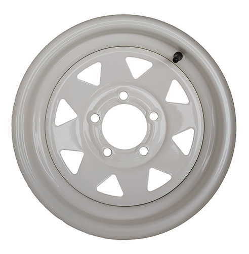 4.50Jx13 Wheel rim white spoked 5/114.3/84  650kg