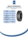 25x8.00-12 4pr Wanda P354 Spec Sheet