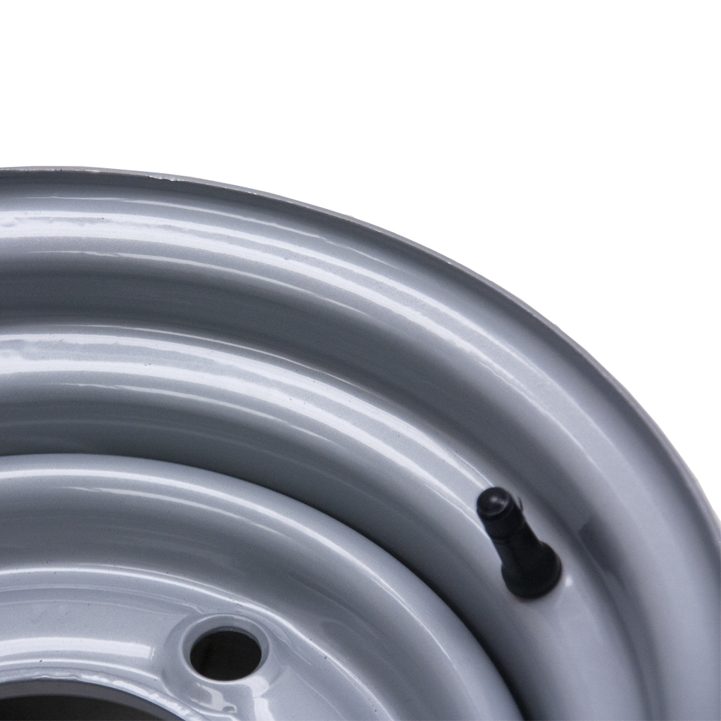 6x12" Wheel rim 5/165.1/114.5 ET0 silver 900kg - Valve