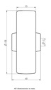 Wheel series 100mm heat resistant fiberglass nylon 12mm bore hub length 40mm plain bearing 300kg - Wheel dimensions