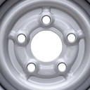 4.5x13" Wheel rim 5/112/66 ET30 Silver 625kg