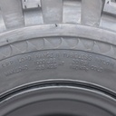 22x11.00-10 4ply Wanda P334 Utility tyre on 4x4" black rim Stats