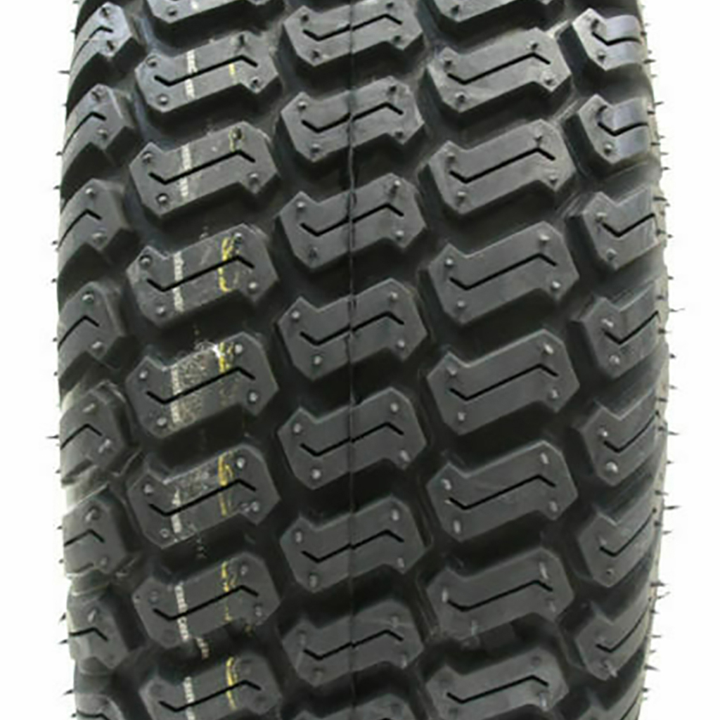 13x5.00-6 4pr Wanda P332 Grass tyre E-marked TL on steel rim 25mm ball bearing 90mm hub length, 200kg load capacity, Tyre Pattern