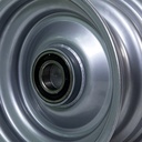 16x6.50-8 6pr Wanda P508 rib tyre on 20mm ball bearing rim centre with flush front bearing