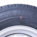 165/R13C TRAILER WHEEL 5/112/63 Brand