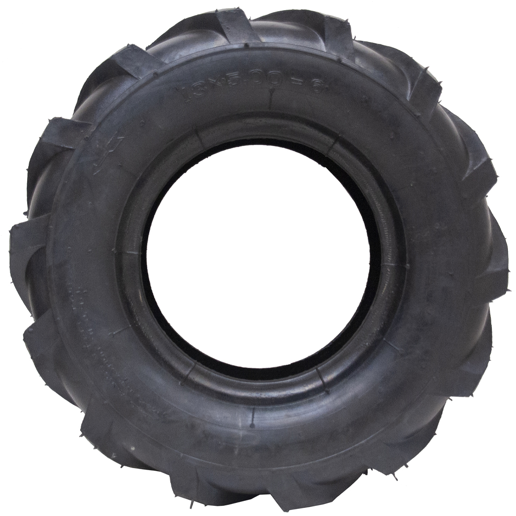 13x5.00-6 4pr budget open centre tyre Side View