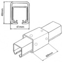 Connector for track #1 Drawing with Dimensions