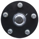 Hub & Stub axle 5/140 M14stud 50x50mm Front View