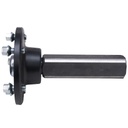 Hub & Stub axle 5/140 M14stud 50x50mm Side View