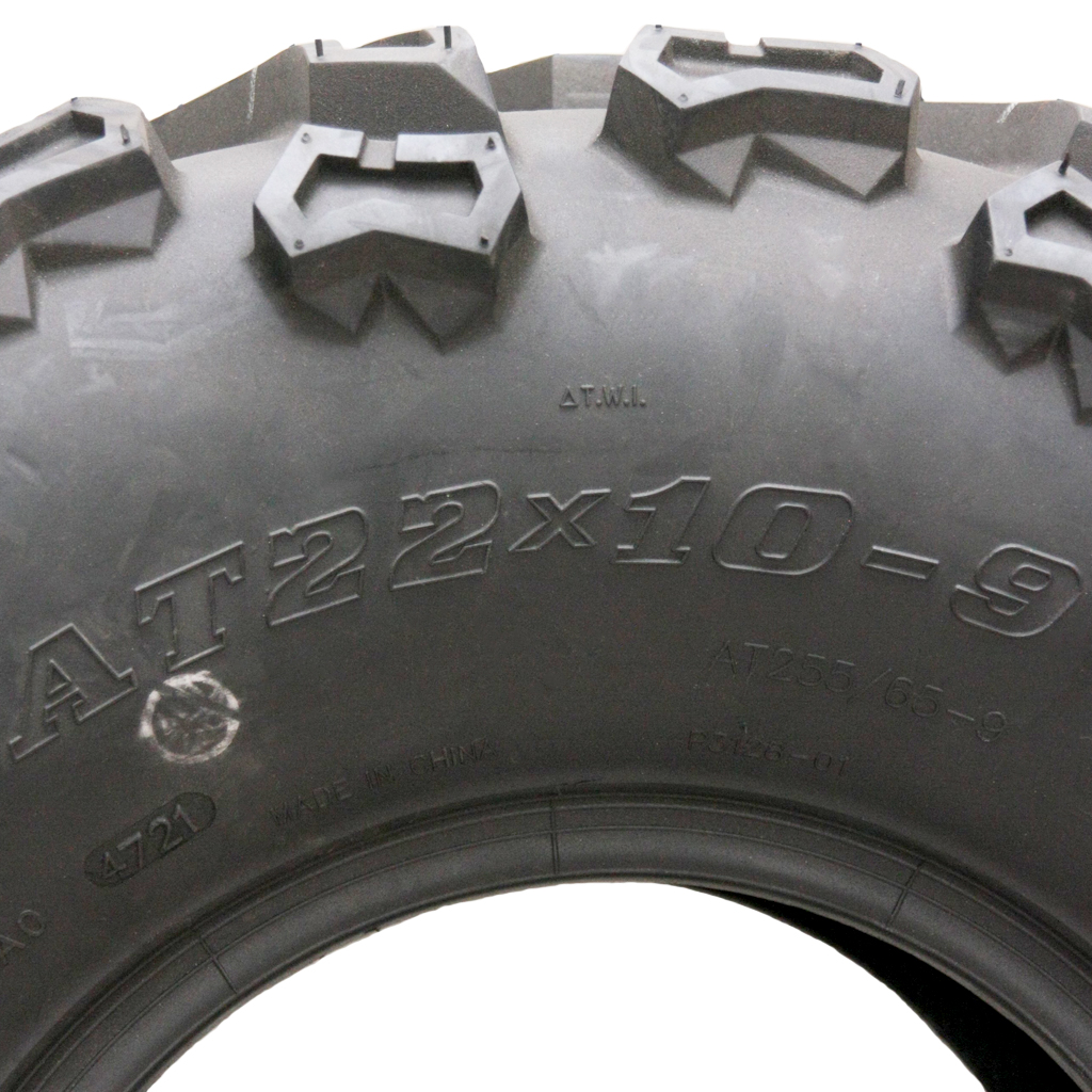 22x10.00-9 (255/65-9) 6pr Wanda Longhorn P3128 ATV tyre Size