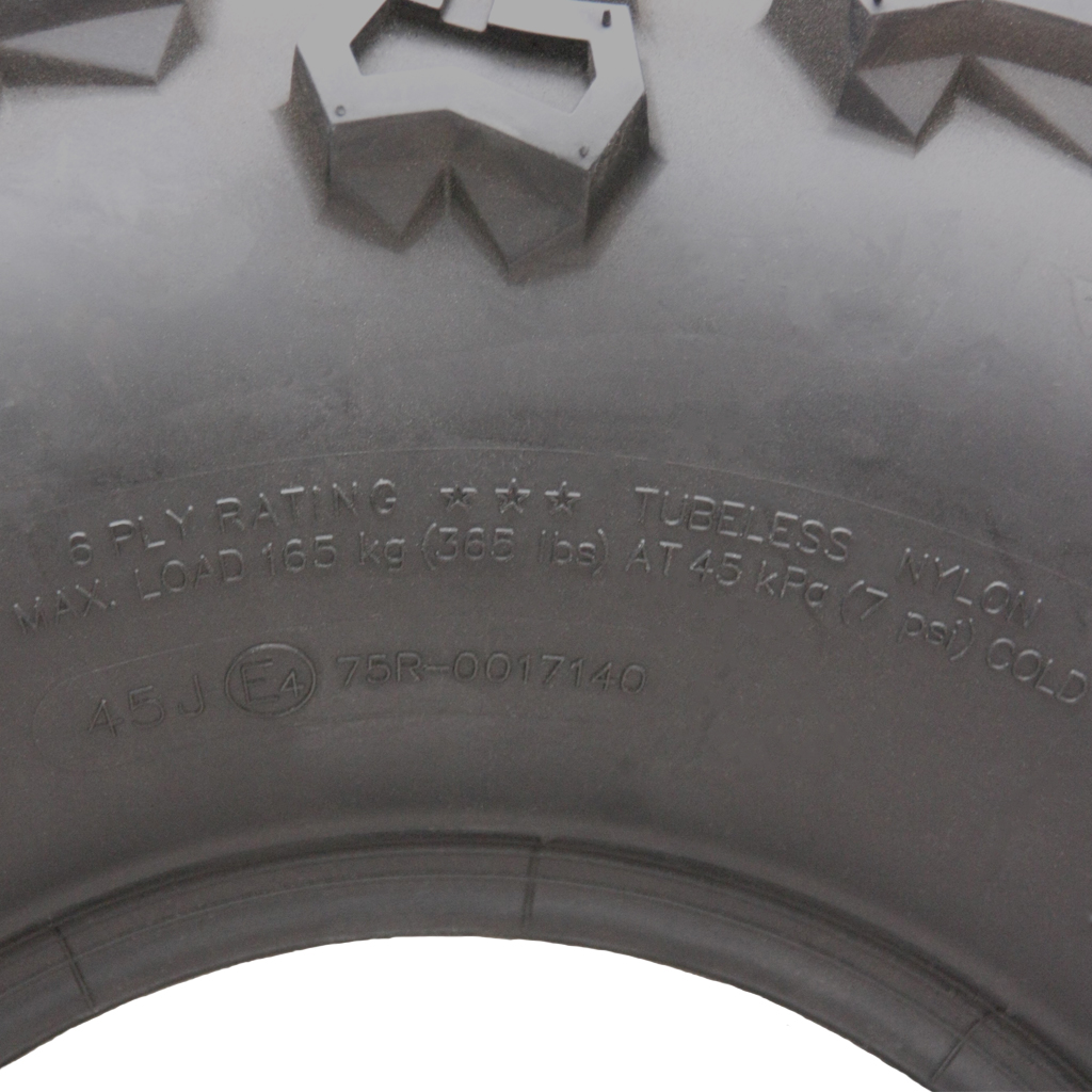 22x10.00-9 (255/65-9) 6pr Wanda Longhorn P3128 ATV tyre Spec