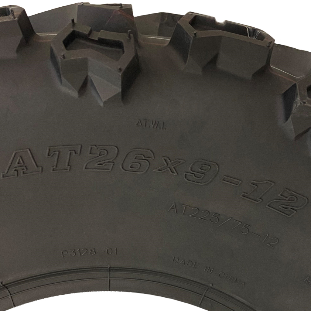 26x9.00-12 6ply Wanda Longhorn P3128 ATV tyre Size