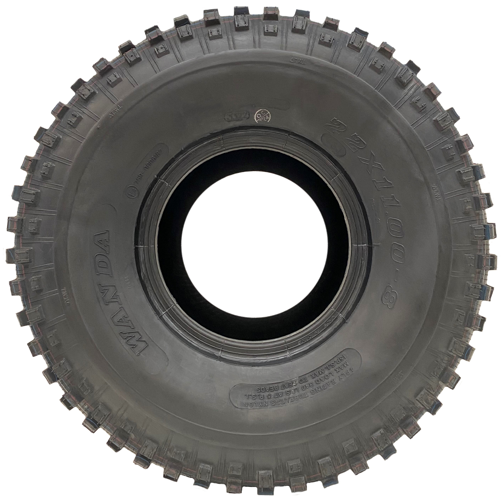 22x11.00-8 4pr Wanda P323 Knobby tyre Side View