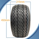 18x8.50-8 4pr Wanda P509 golf cart tyre Pattern with Dimensions