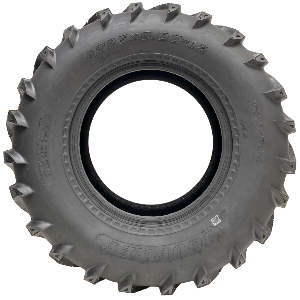 25x8.00-12 6pr Wanda P377 ATV tyre Side View