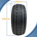 20.5x8.00-10 (205/65-10) 4pr Wanda P815 High speed trailer tyre Pattern with Dimensions