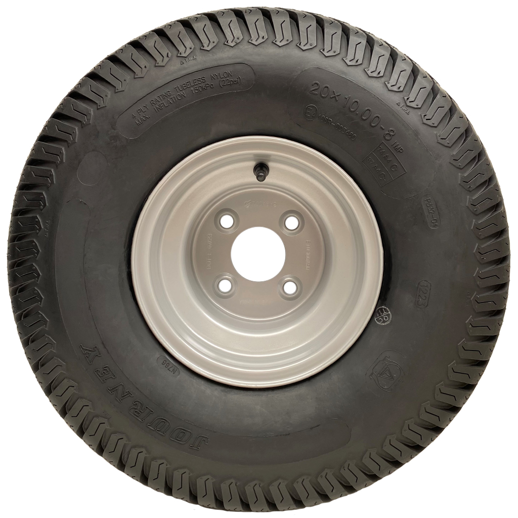 20x10.00-8 P332 Side View 100mm PCD