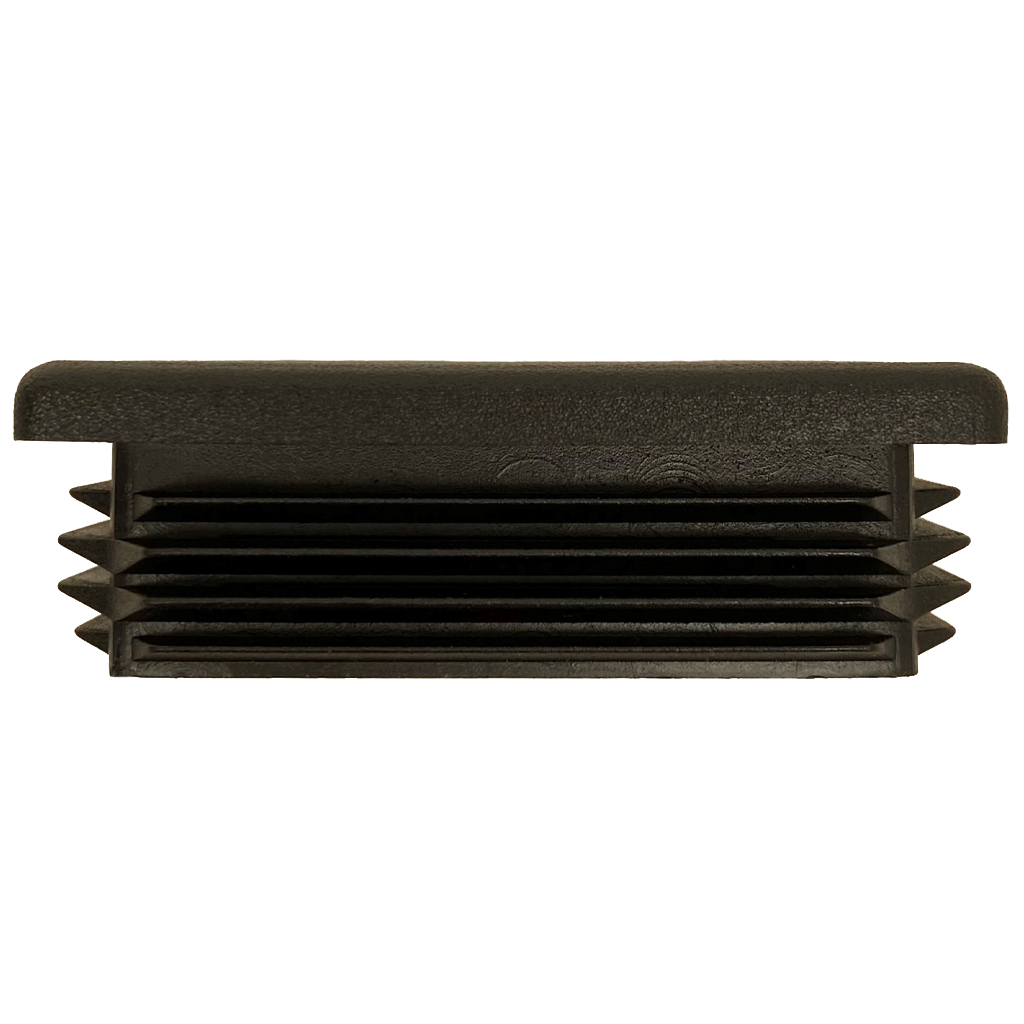 Plastic square insert 60x60mm (2.0/4.0mm) eroded head side view