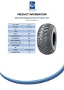 22x11.00-8 P308 ATV tyre Spec Sheet