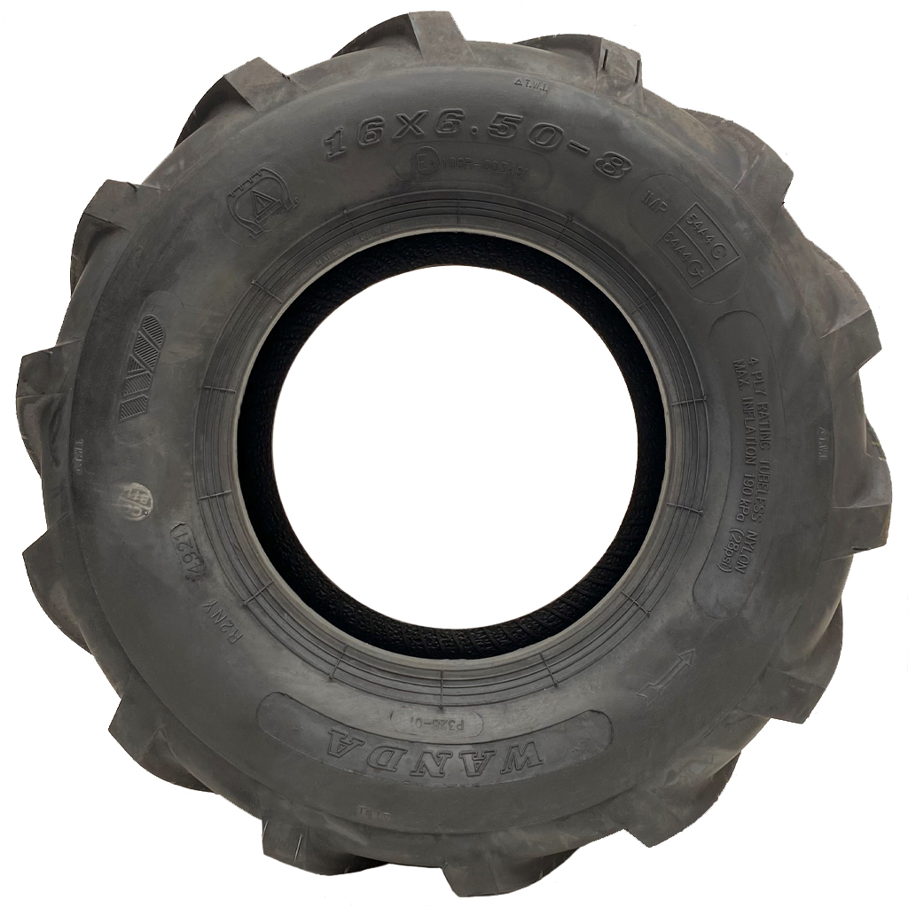 16x6.50-8 4pr Wanda P328 Open-Centre tyre side View