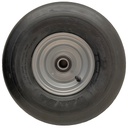 15x6.00-6 6pr Wanda P508A rib tyre E-marked TL on steel rim 20mm ball bearing 90mm hub length, 320kg load capacity side view