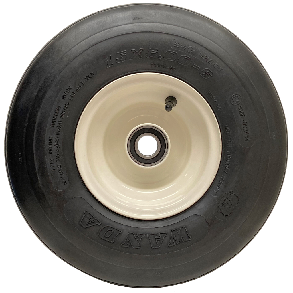 15x6.00-6 6pr Wanda P508A rib tyre side view