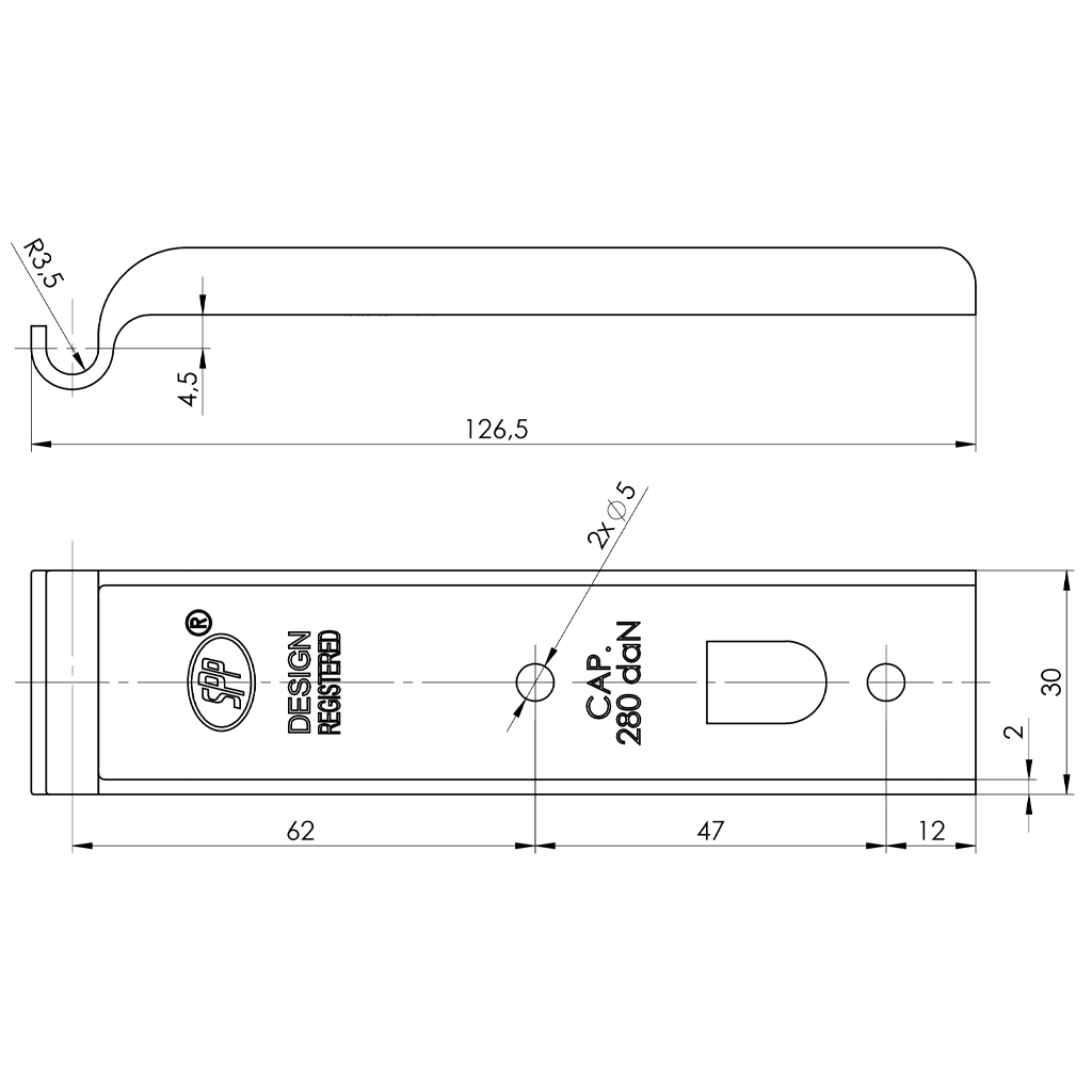 Z-01 Drawing with Dimensions