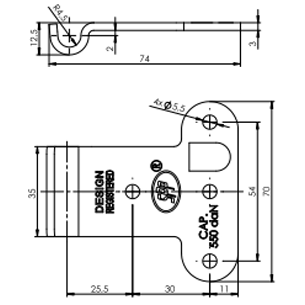 Z-07A Drawing with Dimensions