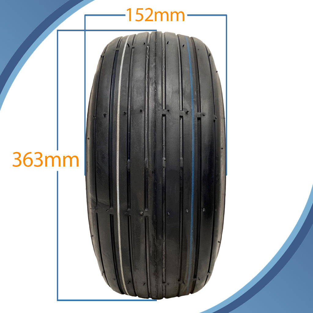 15x6.00-6 6pr Wanda P508A Rib tyre pattern with dimensions