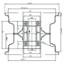 4.5x6 rim drawing with dimensions