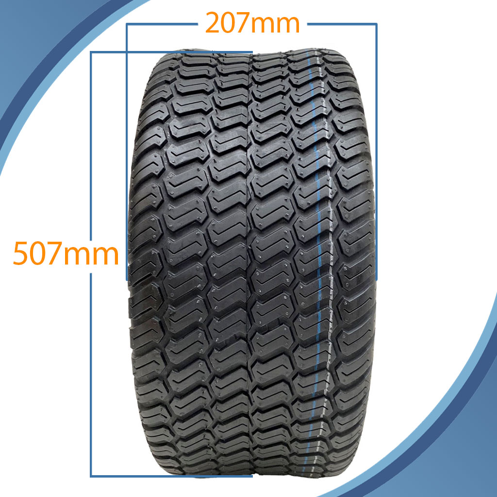 20x8.00-8 4pr Wanda P332 grass tyre pattern with dimensions