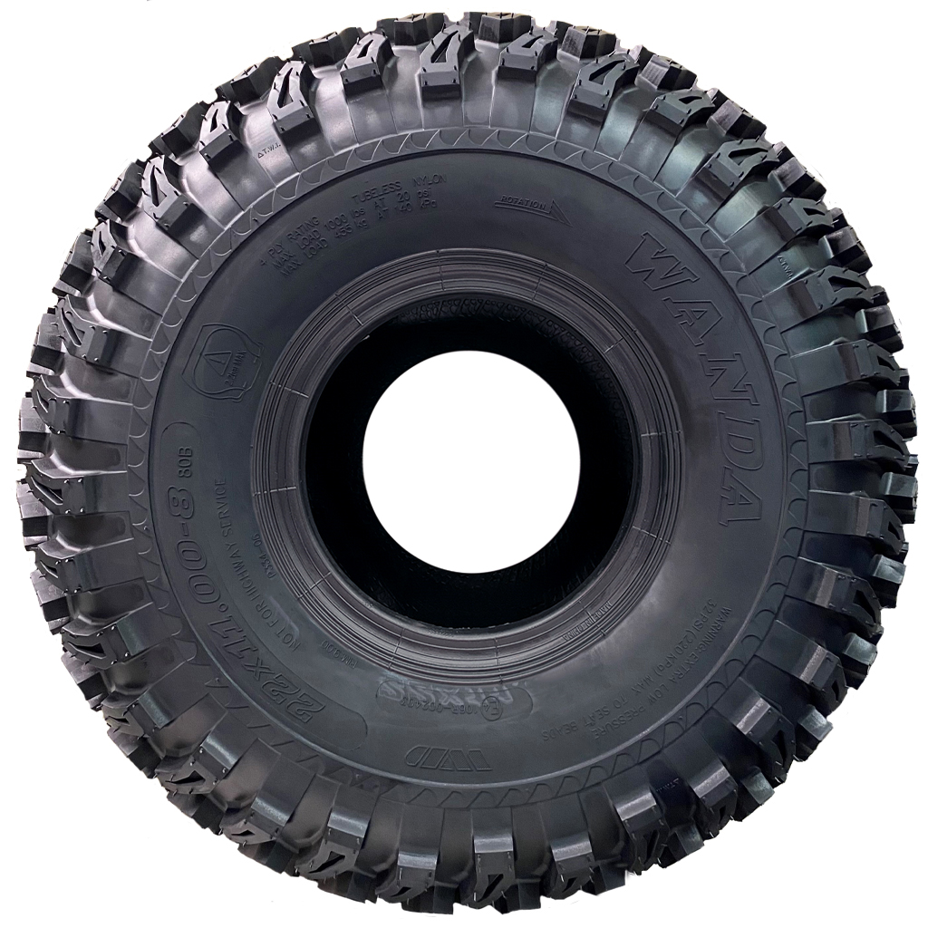 22x11.00-8 4ply Wanda P334 Utility tyre side view