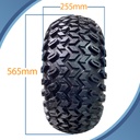 22x11.00-8 4pr Wanda P334 Utility tyre pattern with dimensions