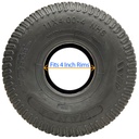 11x4.00-4 4pr Wanda P332 Grass tyre rim fitting message